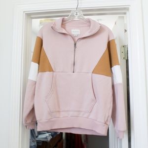 American eagle collared sweatshirt